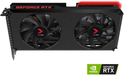 PNY GEFORCE RTX ™ 3060 TI 8GB XLR8 GAMING REVEL EPIC-X RGB ™ Dual Fan Card in Saudi Arabia