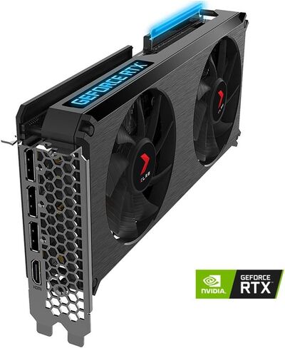 PNY GEFORCE RTX ™ 3060 TI 8GB XLR8 GAMING REVEL EPIC-X RGB ™ Dual Fan Card in Saudi Arabia