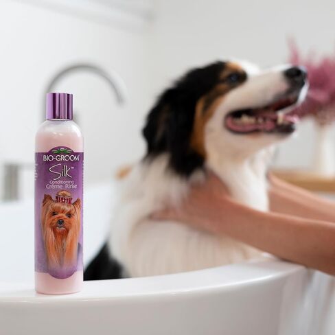 شامبو بيو-جروم فلافي بابي الخالي من الدموع، 12 أونصة، وغسول كريم مرطب بيو-جروم، 12 أونصة - عبوة كومبو للكلاب والقطط - إجمالي عنصرين in Kuwait