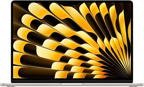 Apple 2024 MacBook Air with Apple M3 Chip (15-inch, 16GB RAM, 512GB SSD Storage) Starlight (Renewed) in Saudi Arabia