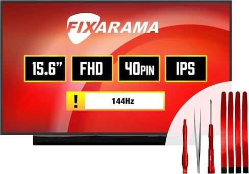 Screen Replacement for Dell Vostro 15 3520 P112F Grade A+ 40pin 144Hz Matte FHD 1080p IPS 15.6" LED LCD Display with Tools Tape in Kuwait