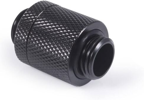 Alphacool es d -plug 20mm g1/4 ذكر إلى الذكور التركيب القابل للاشتعال - Black Deep (17579) in Saudi Arabia
