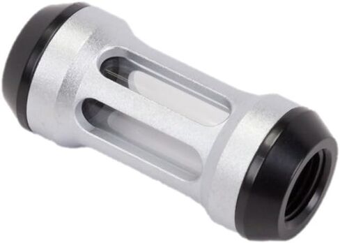 Barrow G1/4" Composite Plate Filter, Silver Body, Black Caps in Saudi Arabia
