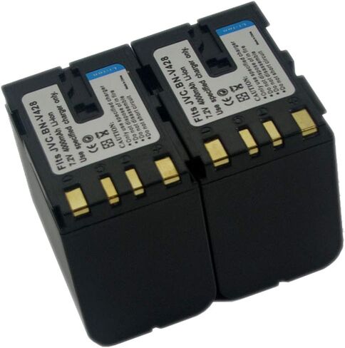 Compatible bn-v428 Battery for bn-v408 v408u v416 v416u v428u Digital Video Camcorder (2X Battery+Charger USB Dual) s1a in Saudi Arabia