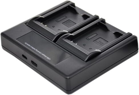 SB-LSM80 شاحن البطارية USB Dual For SBLSM80 SB-LSM160 SB-LSM320 SB-LSM330 Digial Video Camcorder متوافق S1A in Saudi Arabia