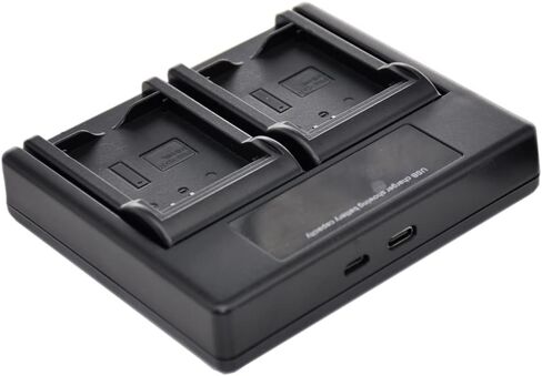 SB-L480 شاحن البطارية USB مزدوج لـ Samsung SBL480 SB-L160 SB-L320 SB-L110A CAMCORDER S1A متوافق in Saudi Arabia