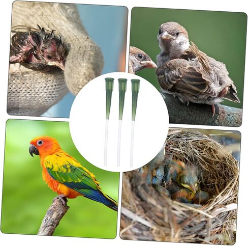 3pcs Hose Feeder Pet Feeding Tube Birds Feeding Hose Device Birds Feeding Hose Accessory Bird Feeding Feeding Tubes Food Baby Plastic Breastfeeding Device Child Earth Tones in Kuwait