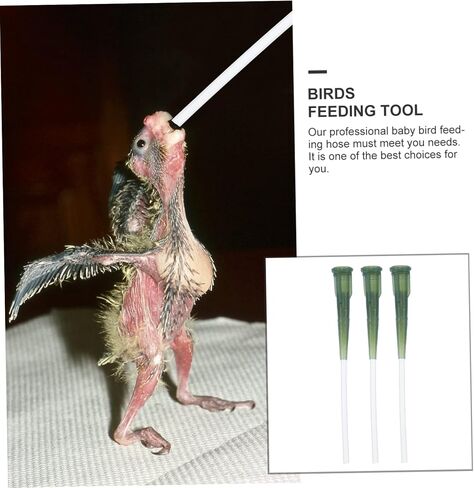 3pcs Hose Feeder Pet Feeding Tube Birds Feeding Hose Device Birds Feeding Hose Accessory Bird Feeding Feeding Tubes Food Baby Plastic Breastfeeding Device Child Earth Tones in Kuwait