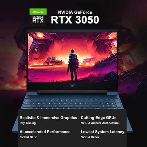 HP Victus 15.6" FHD 144Hz IPS Gaming Laptop, Intel 12th Gen Core i5-12450H, GeForce RTX3050, 32GB RAM, 1TB SSD, Backlit Keyboard, WiFi 6, TNR HD Camera, Dual Fan Cooling, Windows 11 w/ICP Accessory in Saudi Arabia