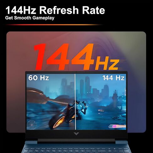 HP Victus 15.6" FHD 144Hz IPS Gaming Laptop, Intel 12th Gen Core i5-12450H, GeForce RTX3050, 32GB RAM, 1TB SSD, Backlit Keyboard, WiFi 6, TNR HD Camera, Dual Fan Cooling, Windows 11 w/ICP Accessory in Saudi Arabia