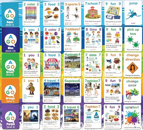QnA ESL Card Game for Learning English. 3 Level Box Set. Practice English Conversation Through Play! in Saudi Arabia