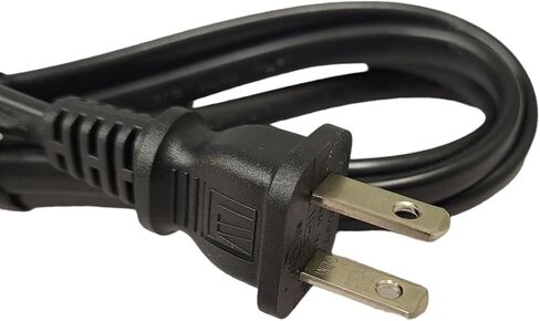 Factory Part - E55943 7A 125V Power Cord Compatible with Sony TV Models XBR-85X900H, XBR-85X90CH, XBR-75X900H, and 75X90CH in Saudi Arabia