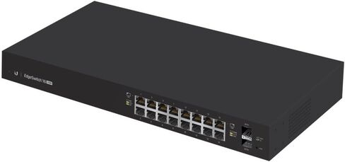 Ubiquiti Networks Ubiquiti EdgeSwitch 16 Switch 16 Ports Managed Rack-Mountable Black ES-16-150W (Renewed) in Saudi Arabia