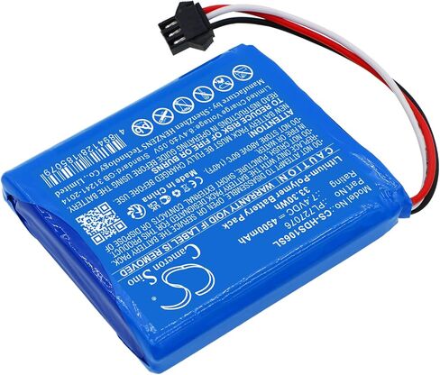 استبدال البطارية المتوافقة مع Hantek DSO-1062B ، DSO-1202B ، DSO-1202S ، رقم الجزء: PL727076 4500MAH/7.4V in Kuwait