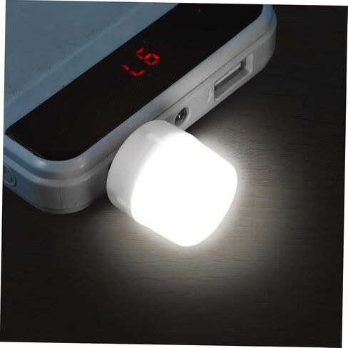 Gadpiparty 10pcs USB تعمل بالطاقة LED LED أضواء الغلاف الجوي محمولة مصابيح ليلية محمولة للأجواء الرومانسية الدافئة سهلة استخدام مصابيح USB لجهاز الكمبيوتر والسيارة الطاقة in Kuwait