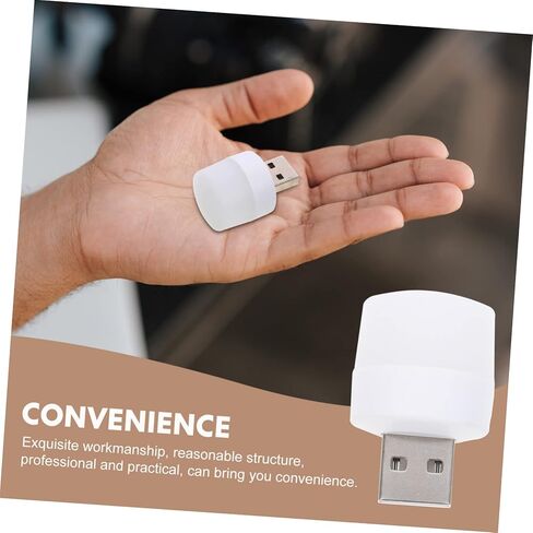 Gadpiparty 10pcs USB تعمل بالطاقة LED LED أضواء الغلاف الجوي محمولة مصابيح ليلية محمولة للأجواء الرومانسية الدافئة سهلة استخدام مصابيح USB لجهاز الكمبيوتر والسيارة الطاقة in Kuwait