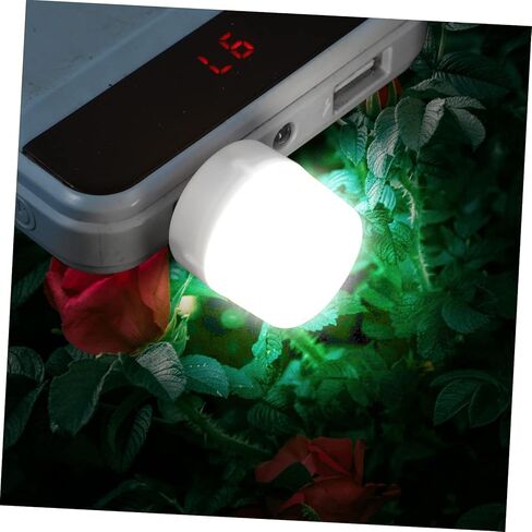 Gadpiparty 10pcs USB تعمل بالطاقة LED LED أضواء الغلاف الجوي محمولة مصابيح ليلية محمولة للأجواء الرومانسية الدافئة سهلة استخدام مصابيح USB لجهاز الكمبيوتر والسيارة الطاقة in Kuwait