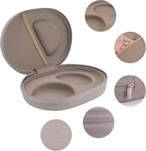 علبة سماعات Bluetooth متوافقة مع Bose QuietComfort Ultra ، سماعة الرأس المحمولة الصلبة في Bose QuietComfort Ultra (الدخان الأبيض) in Kuwait