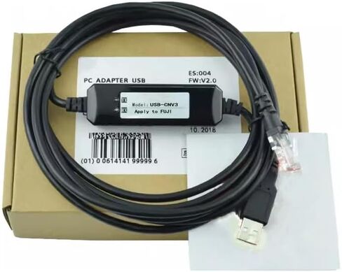 USB-CNV3 for Data Download Cable PLC Programming Cable Dual Chip Design Industrial Grade Normal 3m in Saudi Arabia