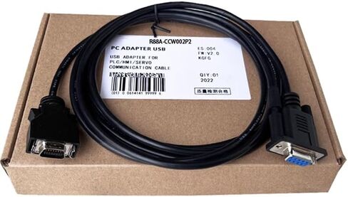 R88A-CCW002P2 متوافق مع Servo RS232 التنزيل التسلسلي كابل 9 حفرة مقبس 14-دبوس in Saudi Arabia