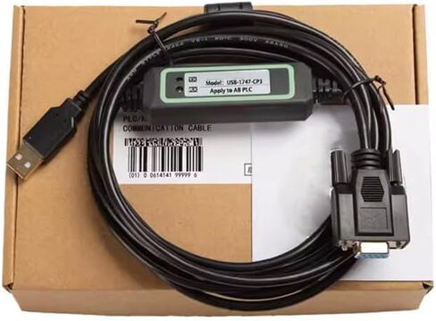 USB-1747-CP3 for Communication Data Download Cable PLC Programming Cable High Speed and Stable Model FT232RL Chip Gold-Plated Plug 3m in Saudi Arabia