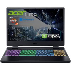 أيسر نيترو 5 ألعاب الكمبيوتر المحمول | AMD RYZEN 7 6800H | Geforce RTX 3070 TI GPU | 15.6 "QHD 165Hz Display | 32 GB DDR5 RAM | 2 TB PCIE SSD | قاتل Wi-Fi 6 | in Kuwait