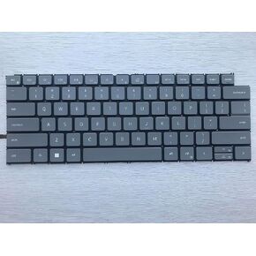 Original New for Dell Inspiron 7430 14" Touch 2-in-1 Laptop US English Keyboard Backlit Gray (Gray) in Kuwait