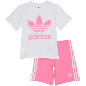 adidas Originals baby-boys Trefoil Shorts Tee Set in Kuwait