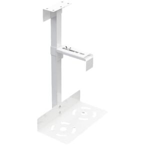 Adjustable CPU Stand & Wall Mount Holder for PC Tower - Space-Saving Under Desk Support for Home & Office - Durable, Stylish Design for Efficient Cable Management in Kuwait
