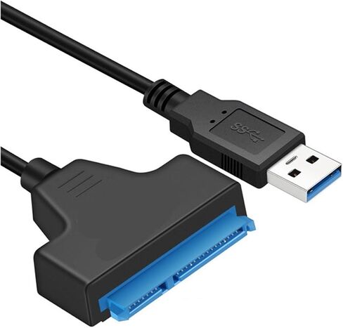 كابل محول USB 3.0 USB-C لمدة 2.5 بوصة 2.5 بوصة محرك الأقراص الثابتة SSD 22PIN USB 2.0 إلى سلك SATA III يصل إلى 6 جيجابت في الثانية (USB3.0 إلى SATA) in Saudi Arabia