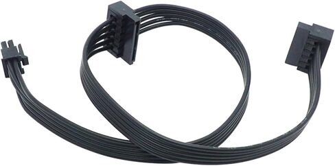 M1ni 6 Pin to 2 SATA 15PIn Power Supply Cable for de*/ll Vostro 3070 3670 in Saudi Arabia