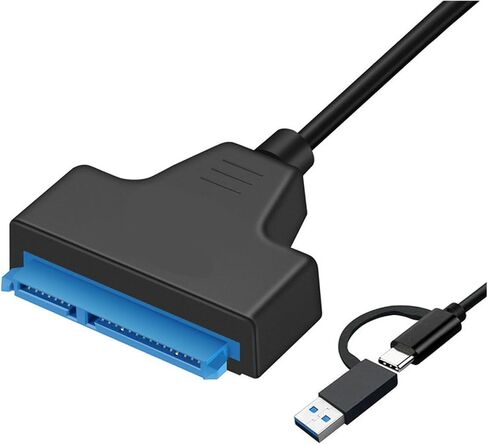 كابل محول USB 3.0 USB-C لمدة 2.5 بوصة 2.5 بوصة محرك الأقراص الثابتة SSD 22PIN USB 2.0 إلى سلك SATA III يصل إلى 6 جيجابت في الثانية (USB3.0 إلى SATA) in Saudi Arabia