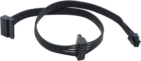 M1ni 6 Pin to 2 SATA 15PIn Power Supply Cable for de*/ll Vostro 3070 3670 in Saudi Arabia