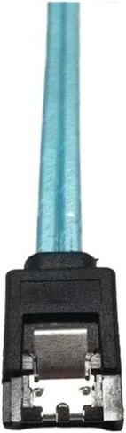 Ultra Short 20cm 7pin SATA 3.0 Female to F/F HDD Hard Drive Data Cable Channel Shielding Blue 6Gbps in Saudi Arabia