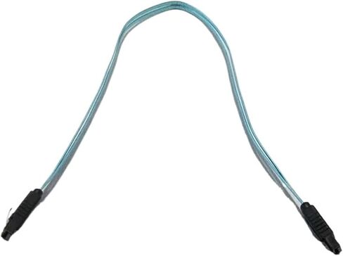Ultra Short 20cm 7pin SATA 3.0 Female to F/F HDD Hard Drive Data Cable Channel Shielding Blue 6Gbps in Saudi Arabia