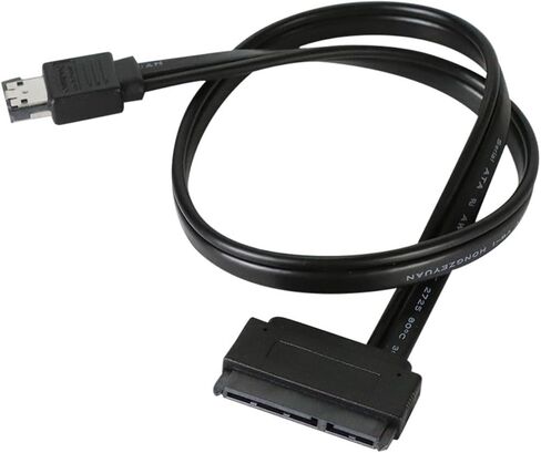 5V 50cm Esata إلى SATA7+15 دبوس بيانات بيانات القرص الصلب الكابل ESATA USB إلى SATA 22PIN اتصال ADPTER كابل in Saudi Arabia