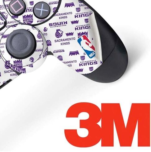 Skinit Decal Gaming Skin Compatible with PS4 Pro/Slim Controller - Officially Licensed NBA Sacramento Kings Jersey Design in Saudi Arabia