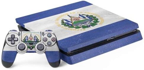 Skinit Skinit Gaming Gaming Skin Accompated مع PS4 Slim Bundle - Guyana Flag Design in Saudi Arabia