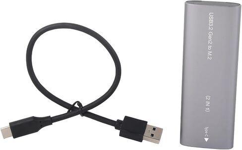 خارجي M.2 SSD العلبة ، nvme ngff نوع البروتوكول المزدوج C 3.2 حاوية SSD ذات سرعة عالية السرعة ، وليس على القرص الصلب in Saudi Arabia