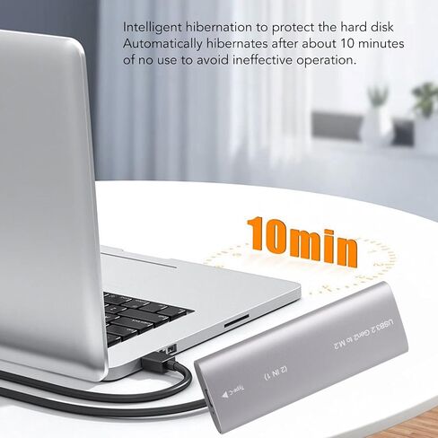 خارجي M.2 SSD العلبة ، nvme ngff نوع البروتوكول المزدوج C 3.2 حاوية SSD ذات سرعة عالية السرعة ، وليس على القرص الصلب in Saudi Arabia