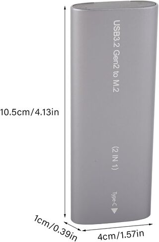 خارجي M.2 SSD العلبة ، nvme ngff نوع البروتوكول المزدوج C 3.2 حاوية SSD ذات سرعة عالية السرعة ، وليس على القرص الصلب in Saudi Arabia