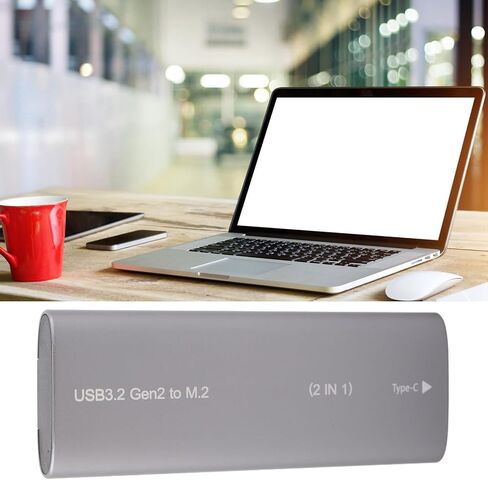 خارجي M.2 SSD العلبة ، nvme ngff نوع البروتوكول المزدوج C 3.2 حاوية SSD ذات سرعة عالية السرعة ، وليس على القرص الصلب in Saudi Arabia