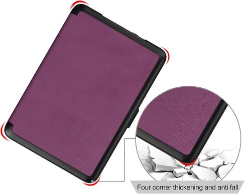 Tablet Travel Case New Kindle 11th Generation Edition 2022 6.8 بوصة قابلة للطي قضية قرص ذكية ، فائقة حالة وضعية رقيقة خفيفة الوزن حالة بولي كربونات صلبة in Kuwait
