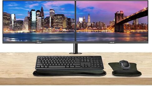 ASUS VA24EHF 24 بوصة 1080p FHD LCD Monitor ، 2 عبوة HDMI ، العناية بالعيون ، ضوء أزرق منخفض ، 100 هرتز 1MS Mount Dual Matter in Kuwait