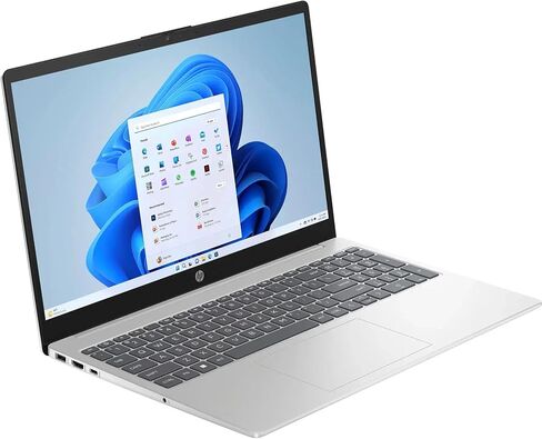 HP 15-FD000 Personal Captop ، 2025 ، 15.6 "1366x768 ، شاشة تعمل باللمس ، Intel-6 Core I3-1315U ، INTEL UHD Graphics ، 8GB DDR4 ، 512GB SSD ، WIN10 Home ، Wi-Fi 6 ، Bluetooth 5.3 ، 720 p Hd Camera ، in Kuwait