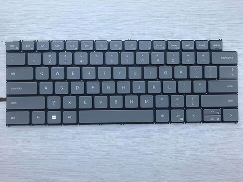 جديد جديد لـ Dell Inspiron 7430 14 "Touch 2-in-1 Laptop US English Keyboard Lacklit Gray (رمادي) in Kuwait