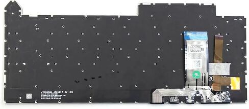 لوحة مفاتيح الاستبدال الخلفية لـ ASUS ROG STRIX G16 G614 G614J G614JU G614JV G614JZ / ROG Strix Scar 16 G634 G634J G634JY G634JZ Series Laptop Keyboard US US in Kuwait