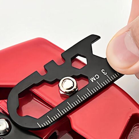 Multitool, Pocket Size, Stainless Steel Multi-functional Mini Wrench Tool Card with Creative Bottle Opener Wrench, Outdoor Portable EDC Tool in Saudi Arabia