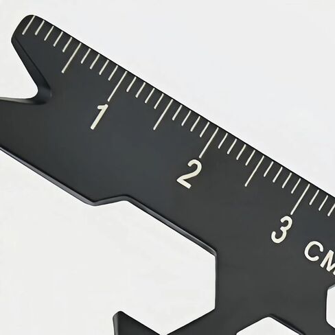 Multitool, Pocket Size, Stainless Steel Multi-functional Mini Wrench Tool Card with Creative Bottle Opener Wrench, Outdoor Portable EDC Tool in Saudi Arabia