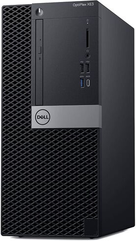 Dell Optiplex XE3 Intel Core I5-8500 X6 4.1GHz 8GB 256GB SSD Windows 11 ، Black (متجدد) in Kuwait